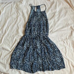 Forever 21 Blue and White Dress